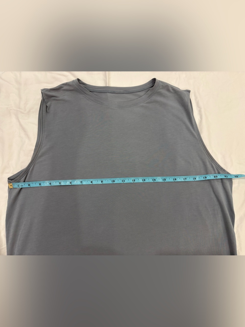 Lululemon Slate Grey Sleeveless Crewneck Tank Top Size XL - Picture 4 of 5